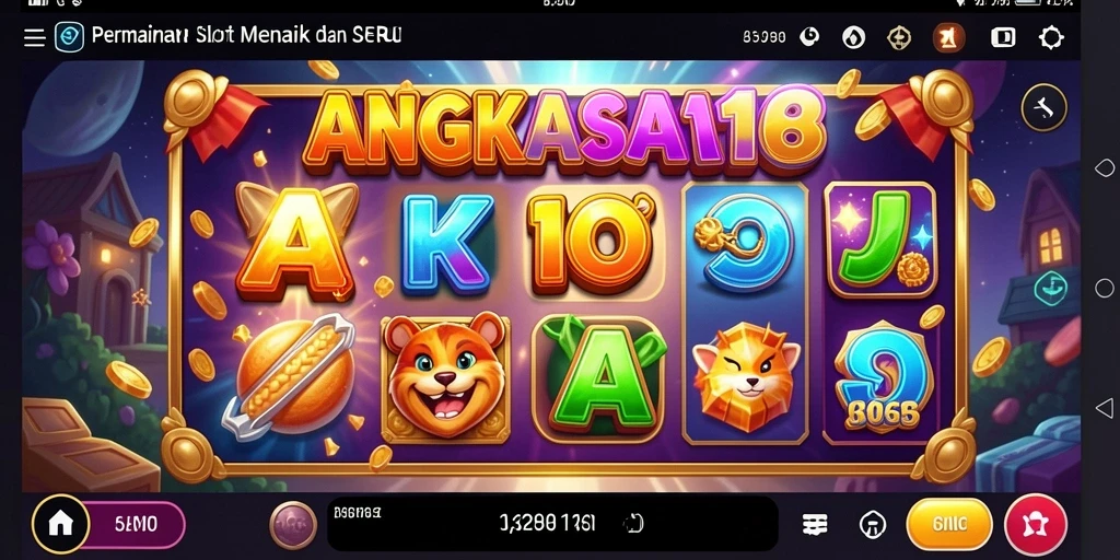 Tampilan gameplay menarik dalam ANGKASA168 yang memikat.