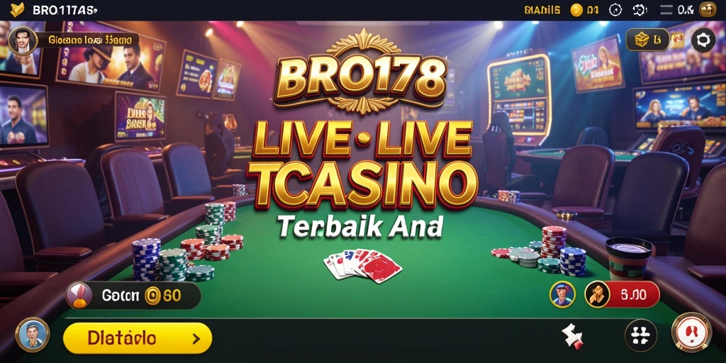 Gameplay Live Casino yang mendebarkan di BRO178.