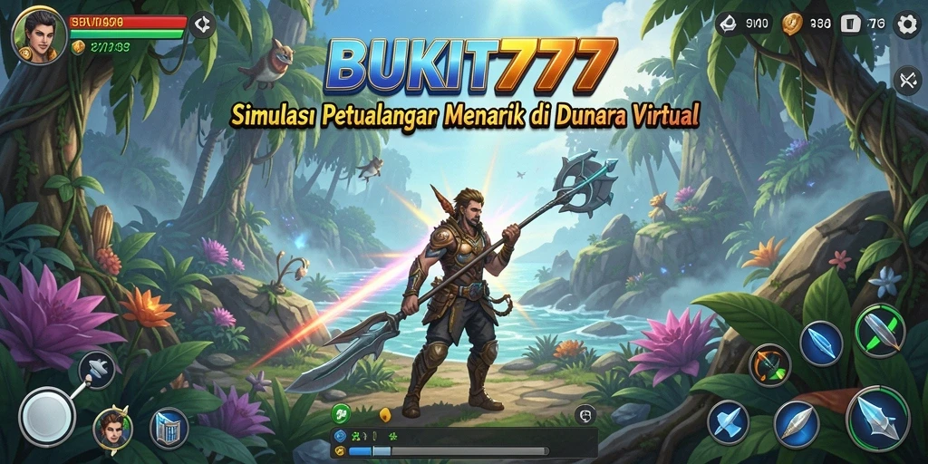 Tampilan gameplay BUKIT777 yang menakjubkan dan interaktif.