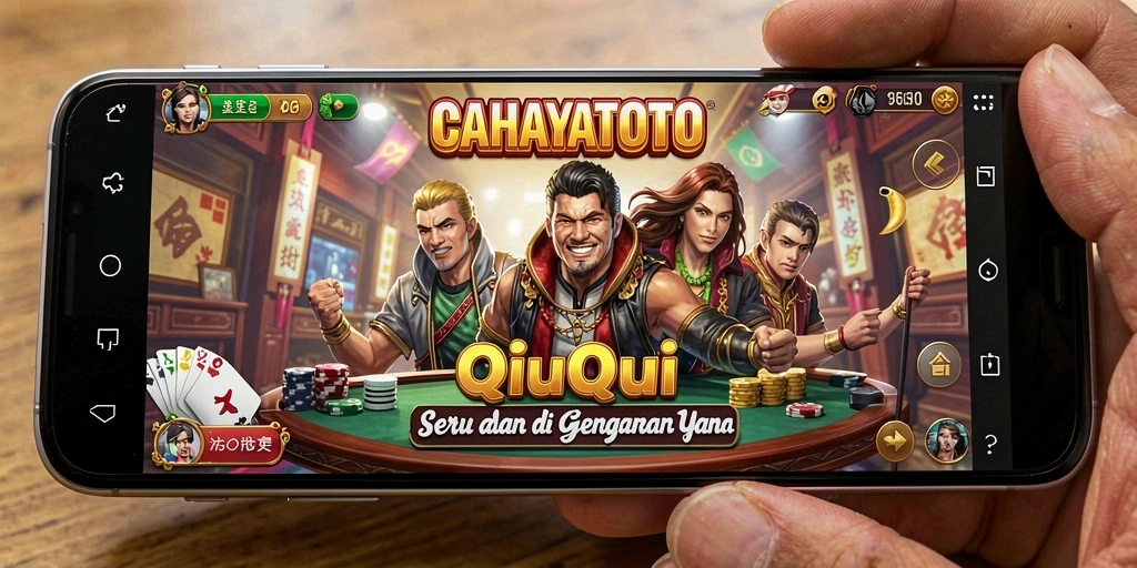 Tampilan gameplay seru dari CAHAYATOTO saat bermain QiuQiu.