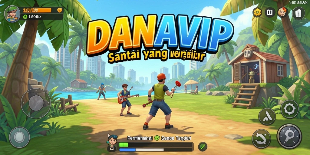 Tampilan gameplay yang seru dan mengasyikkan di DANAVIP.
