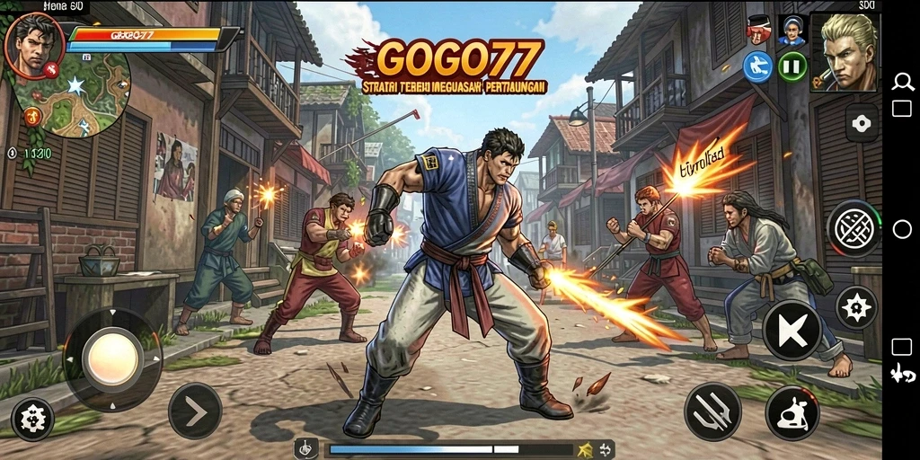 Gameplay GOGO77 yang penuh aksi dan strategi menantang.