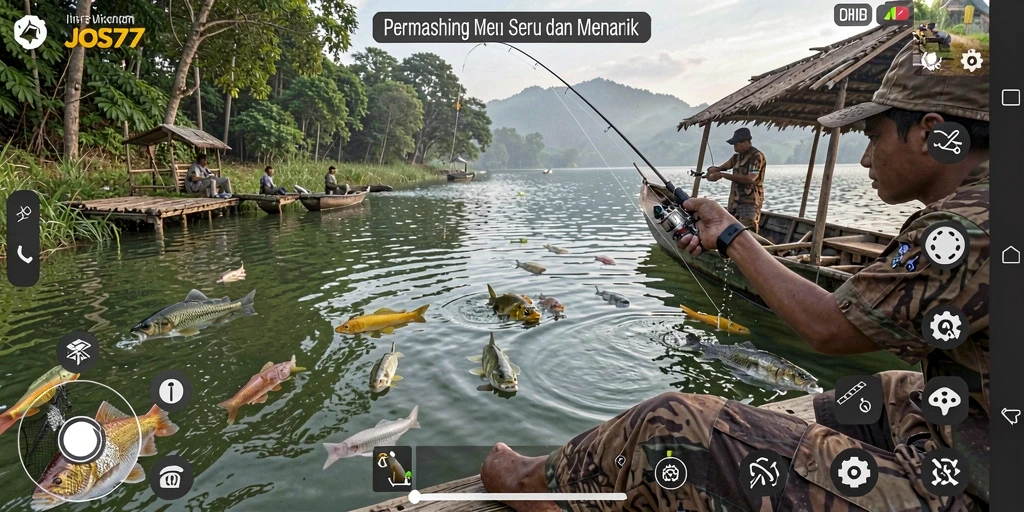 Tangkapan ikan yang memukau dalam permainan JOS77.