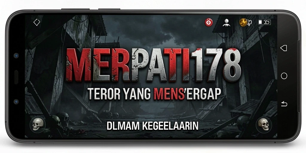 Tampilan gameplay MERPATI178 dengan atmosfer mencekam dan makhluk menyeramkan.