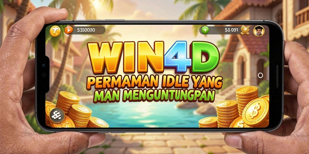 Screenshot gameplay WIN4D yang menampilkan suasana santai dan menarik.
